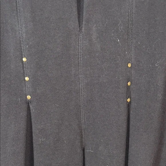 Elegant Black Long Coat - Picture 12 of 15